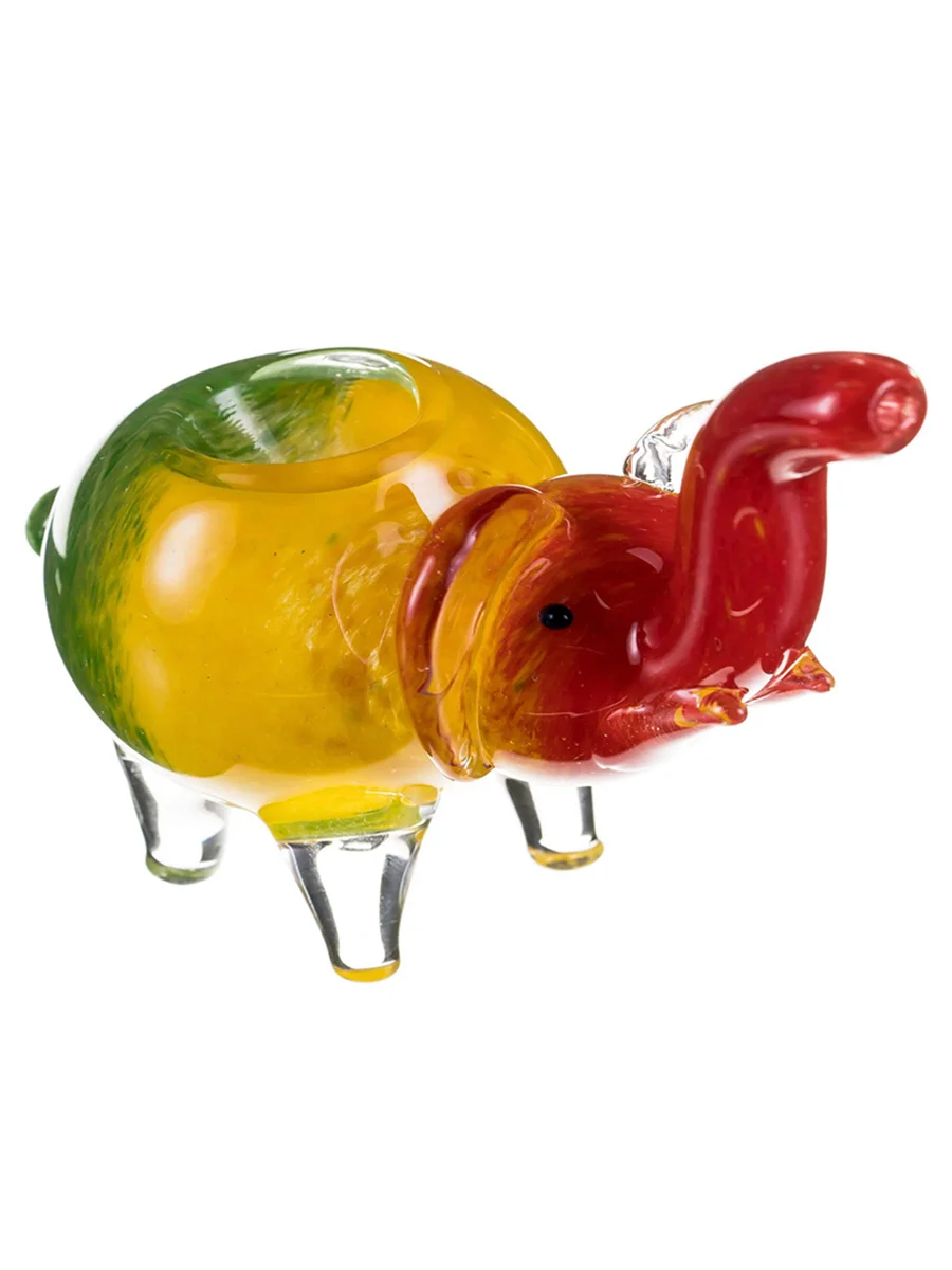 Elephant Glass Pipe, 5 image Elephant Glass Pipe, 5 image
