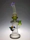 12 " Geode Percolator Glass Bong, Colors: Purple