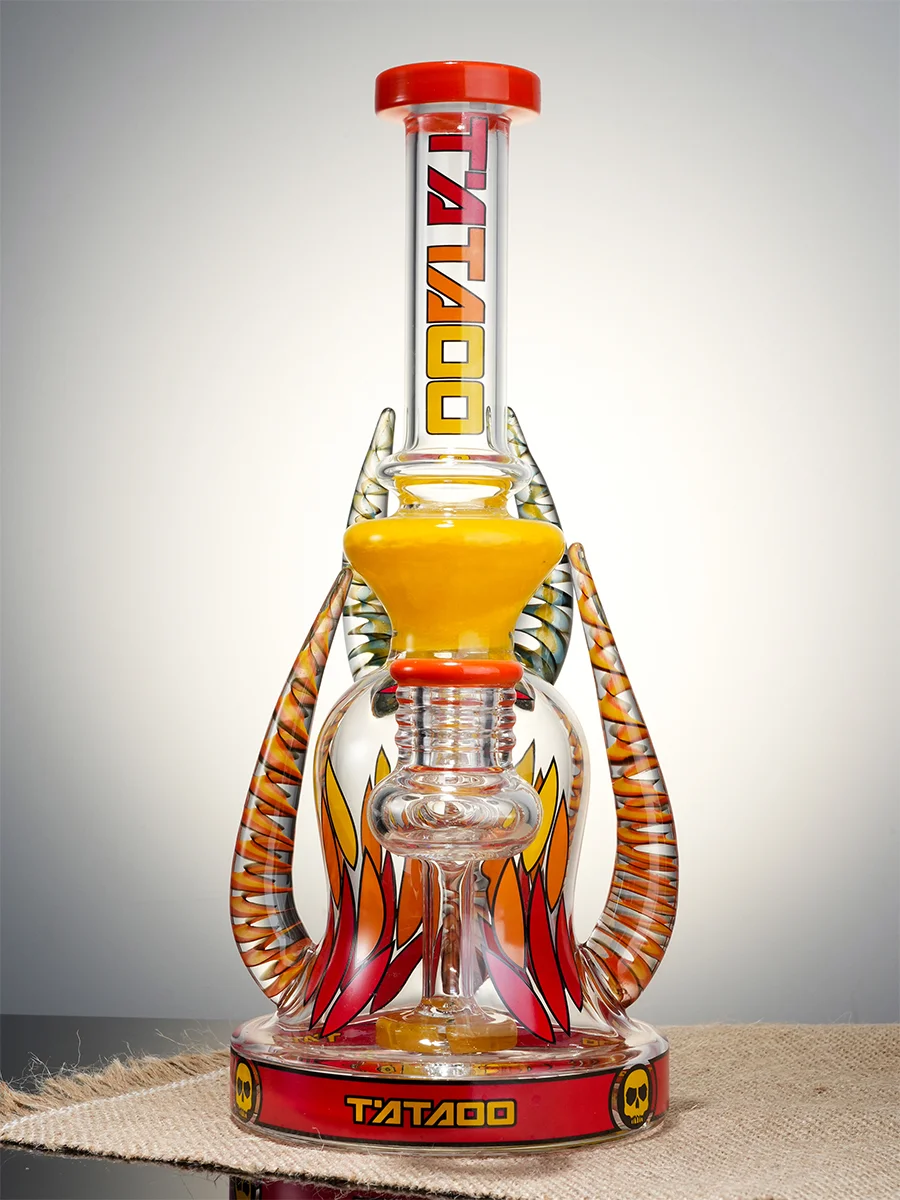 Lookah Bong 9.5" Aurora Bell Water Pipe4 Lookah Bong 9.5" Aurora Bell Water Pipe4