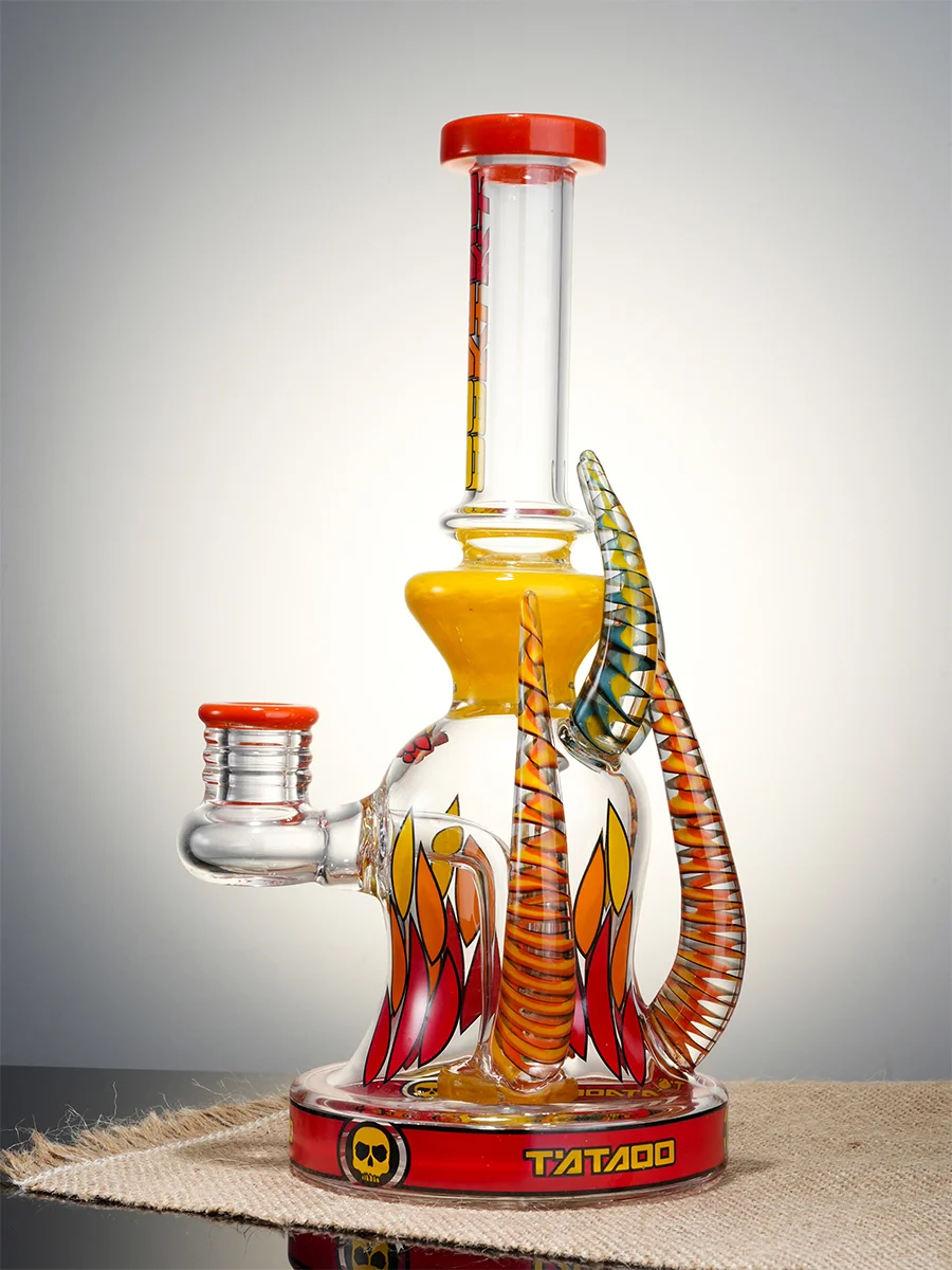 Lookah Bong 9.5" Aurora Bell Water Pipe6 Lookah Bong 9.5" Aurora Bell Water Pipe6