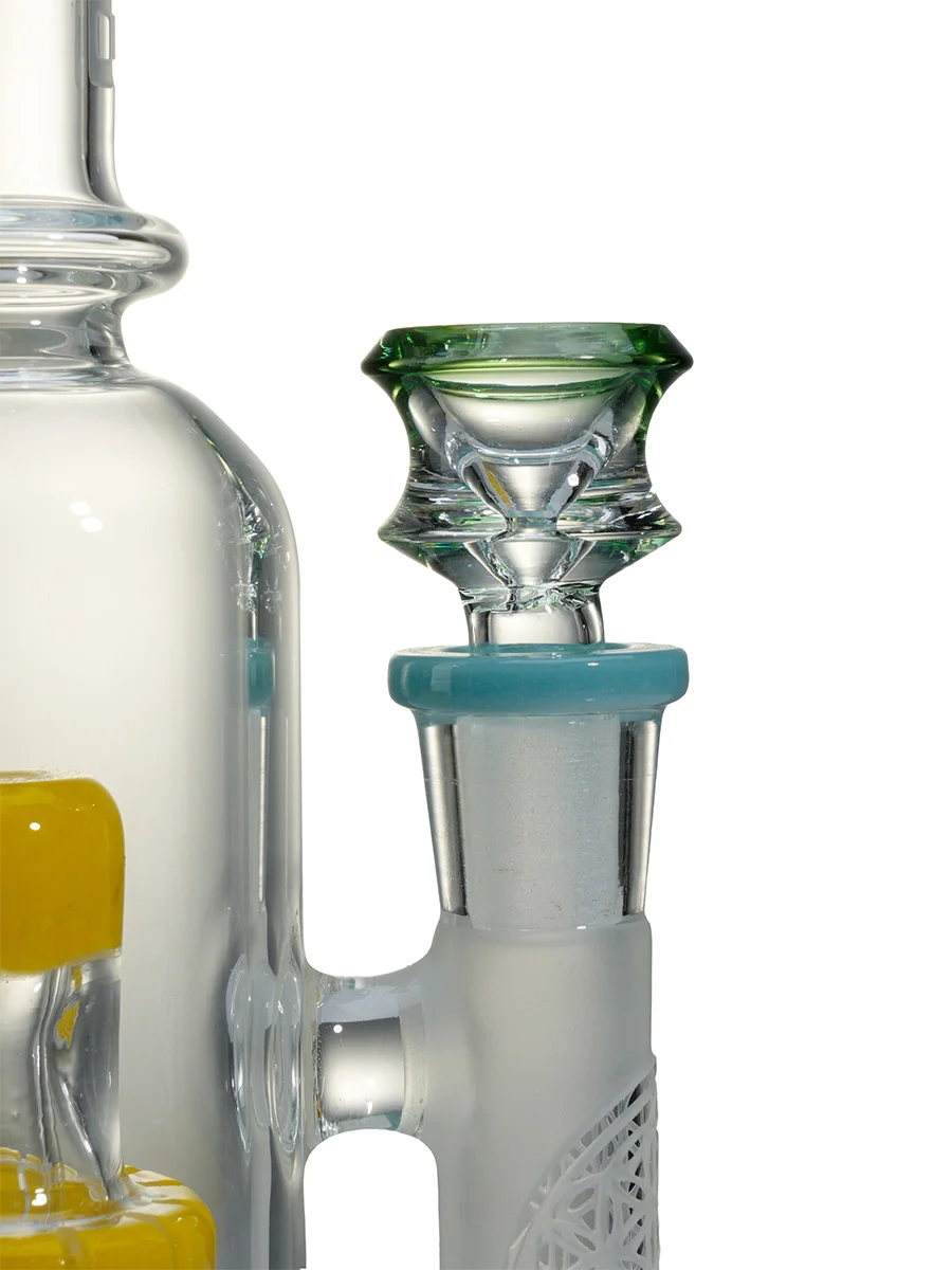 2PCS 14MM Colorful Crystal Glass Bong Bowls, 4 image