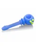 Triple Slime Dotted Glass Pipe