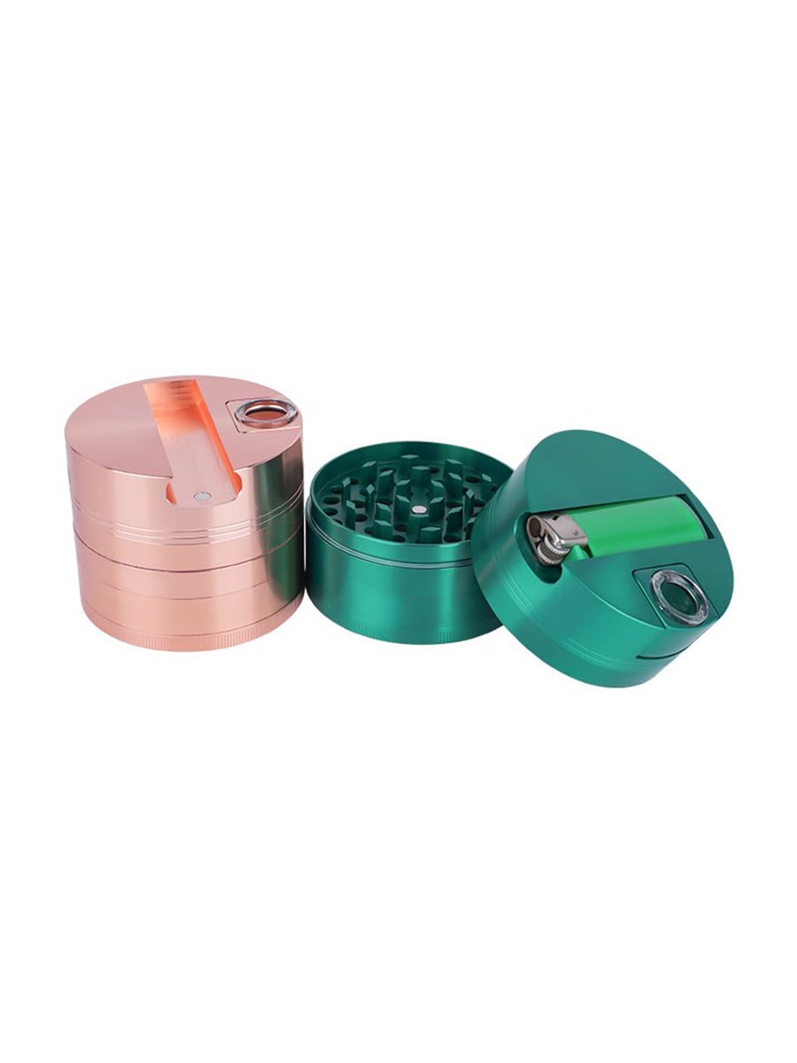 5 layers Zinc Alloy Pipe Herb Grinder4 5 layers Zinc Alloy Pipe Herb Grinder4