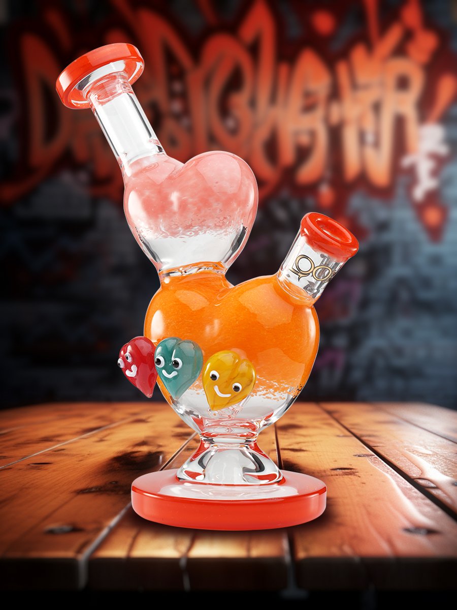 8-inch-cute-heart-shaped-glass-dab-rig-orange 8-inch-cute-heart-shaped-glass-dab-rig-orange