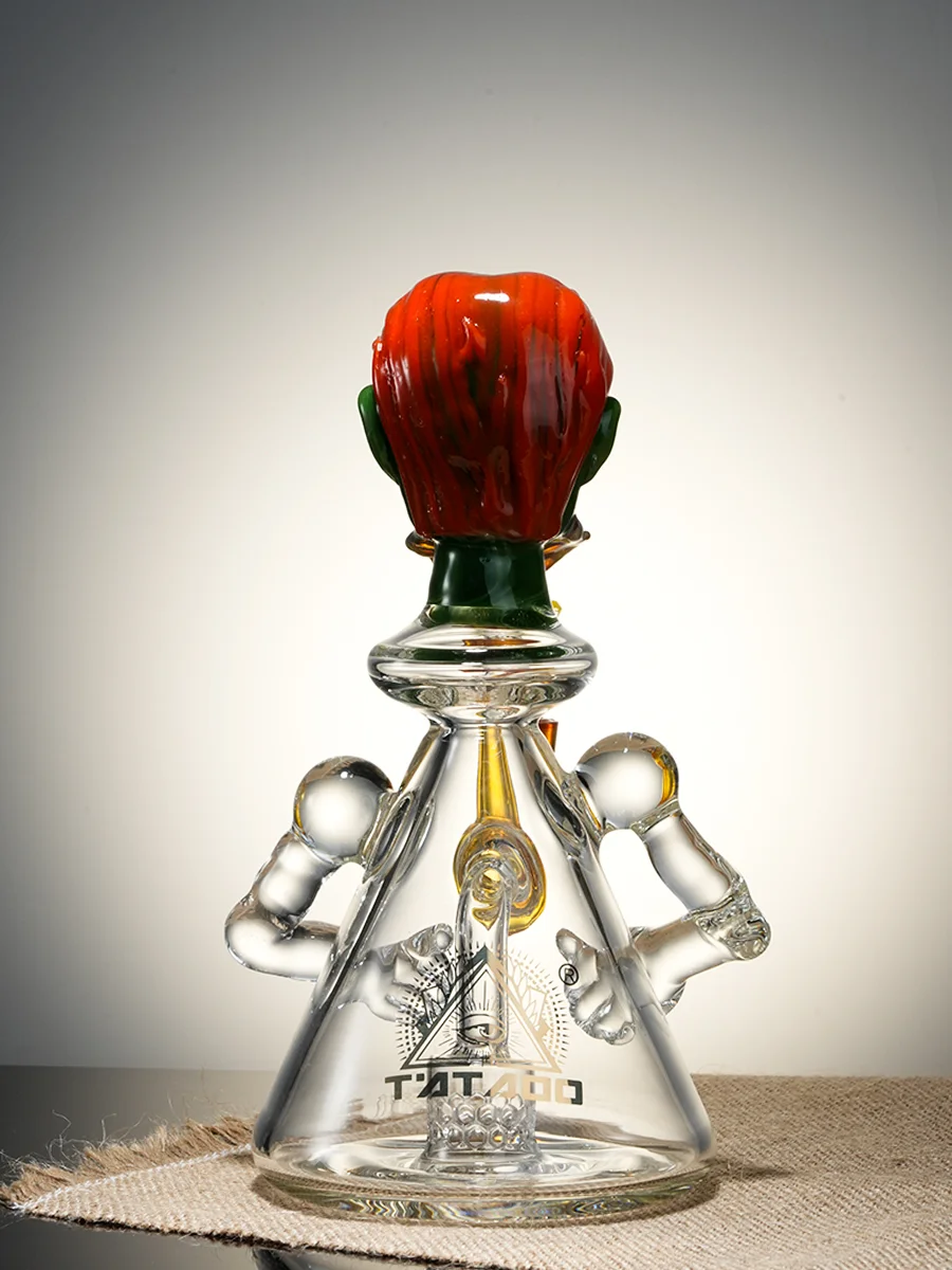 Lookah Bong 8 " Mini Gothic Funny Beaker Glass Water Pipe7 Lookah Bong 8 " Mini Gothic Funny Beaker Glass Water Pipe7