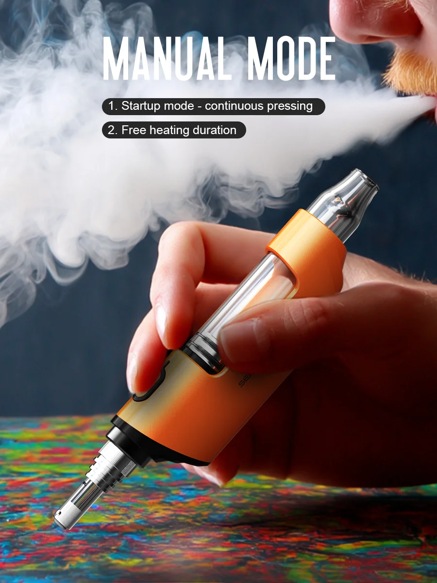 Seahorse Pro Plus Electric Nectar Collector, Color: Orange, 12 image