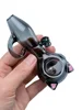Cute Translucent Black Cat Hello Kitty Glass Spoon Pipe, 4 image