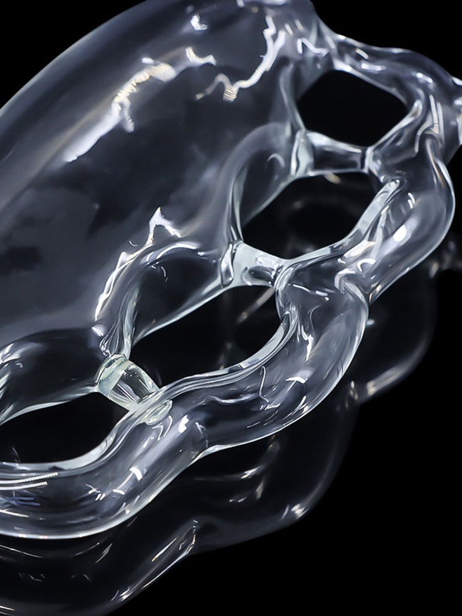 Handheld Glass Smoking Pipe, 6 image Handheld Glass Smoking Pipe, 6 image