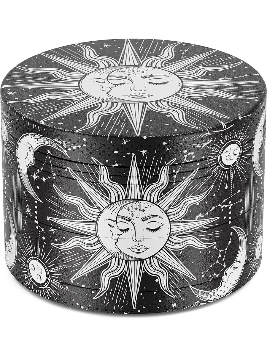 50mm 4 Layer Zinc Alloy Herb Grinder, 3 image 50mm 4 Layer Zinc Alloy Herb Grinder, 3 image