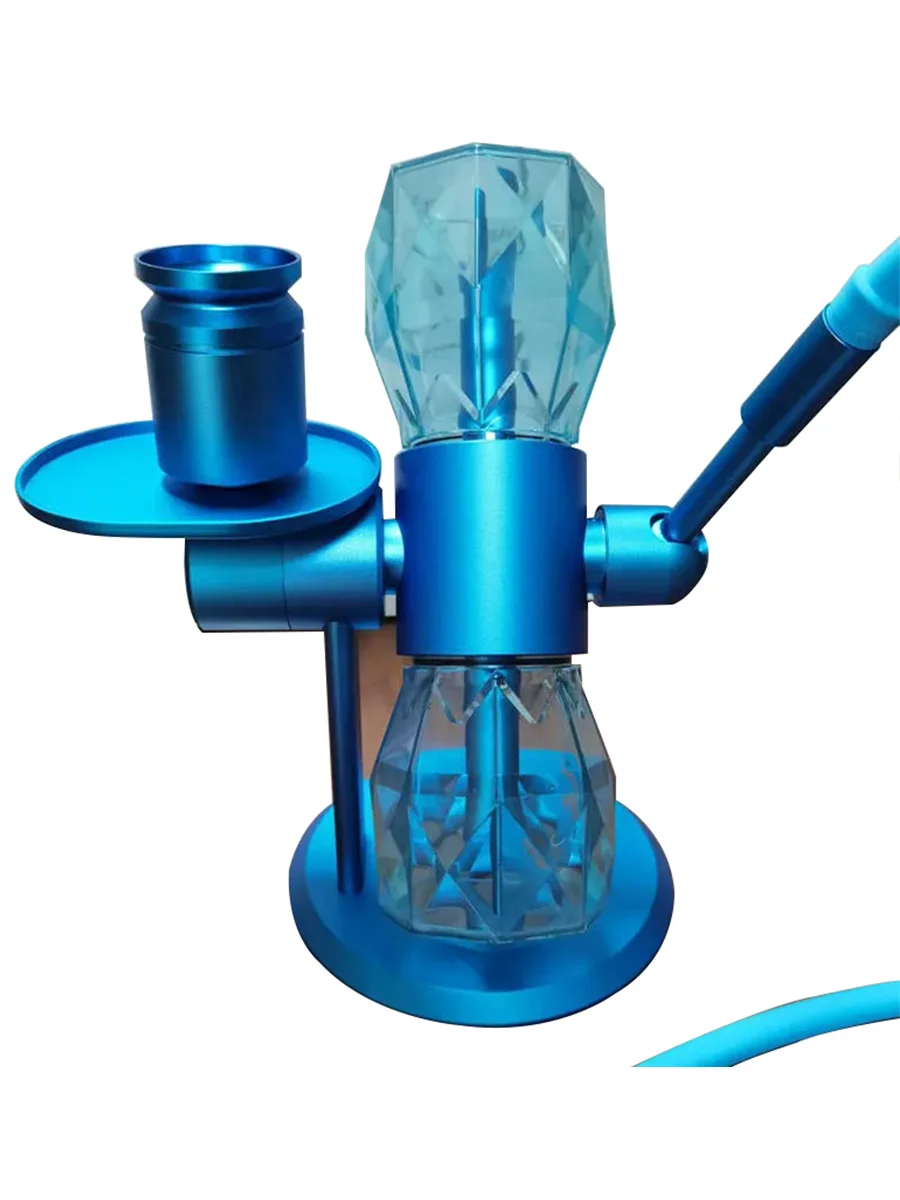 Lookah Bong 9" Diamond-Shaped 360° Rotating Gravity Water Pipe, 2 image Lookah Bong 9" Diamond-Shaped 360° Rotating Gravity Water Pipe, 2 image