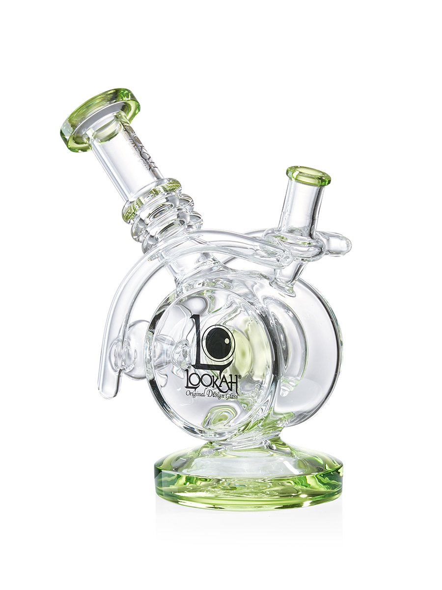 Cute Mini Dab Rig — Lemon Green3 Cute Mini Dab Rig — Lemon Green3