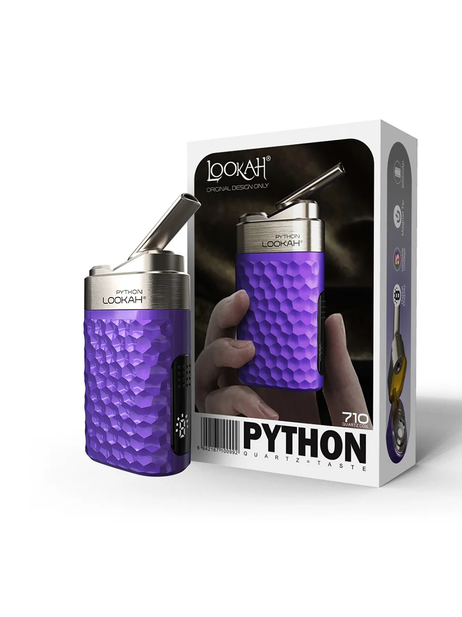 LOOKAH Python Wax Vape pen Purple LOOKAH Python Wax Vape pen Purple