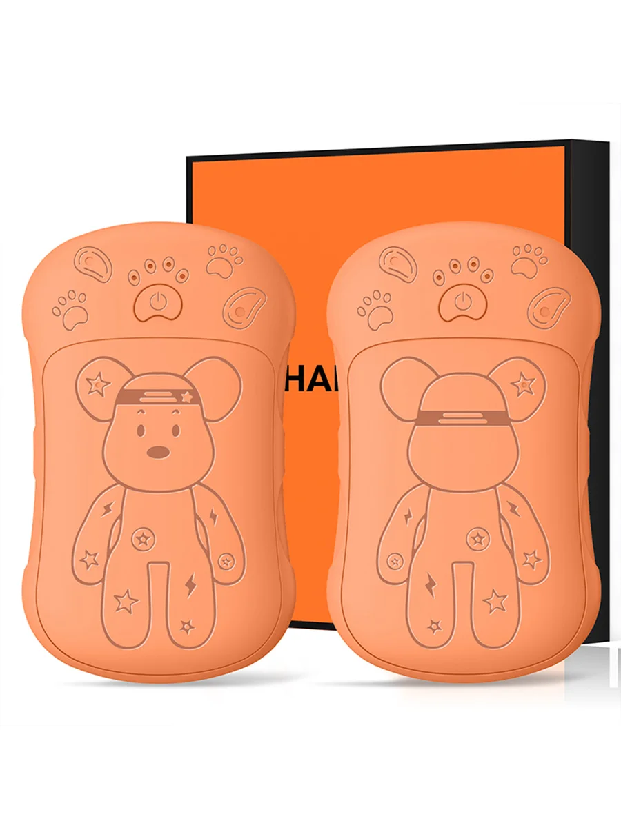 Fortune Bear Magnetic 2-in-1 Dual-Sided Rechargeable Hand Warmers3 Fortune Bear Magnetic 2-in-1 Dual-Sided Rechargeable Hand Warmers3
