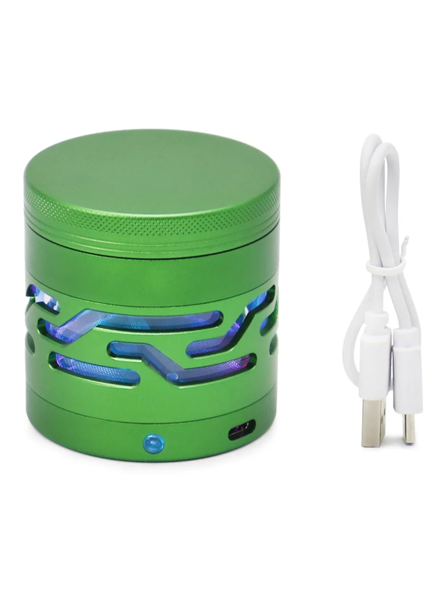 Aluminum Alloy Herb Grinder with Light Aluminum Alloy Herb Grinder with Light
