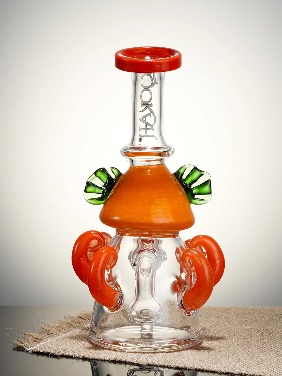 8&quot; Mini Cute Six Eyes Clown Octopus Dab Rig2