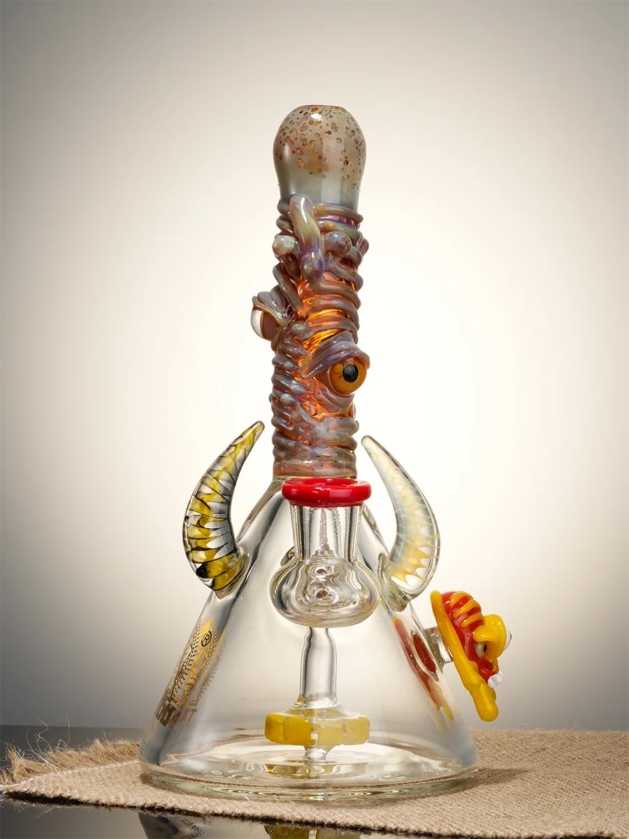 8.5" Penis Mini Cool Glass Beaker Bong6 8.5" Penis Mini Cool Glass Beaker Bong6