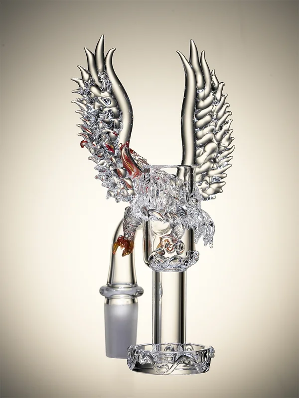 14 MM Eagle Wings Quartz Dab Nail2