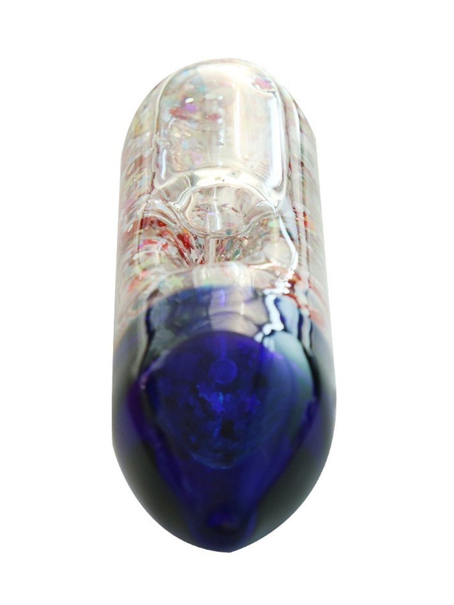 16 MM Glycerin Flaked Glass Pipe, 2 image