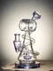Purple 9&quot; Mini Recycler Spiral Beaker Water Pipe