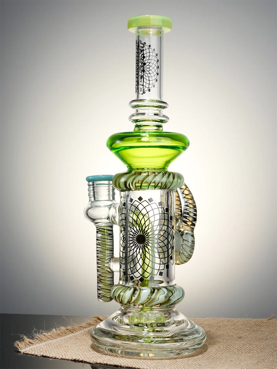 Cool Octopus Eye Straight Glass Water Pipe4 Cool Octopus Eye Straight Glass Water Pipe4