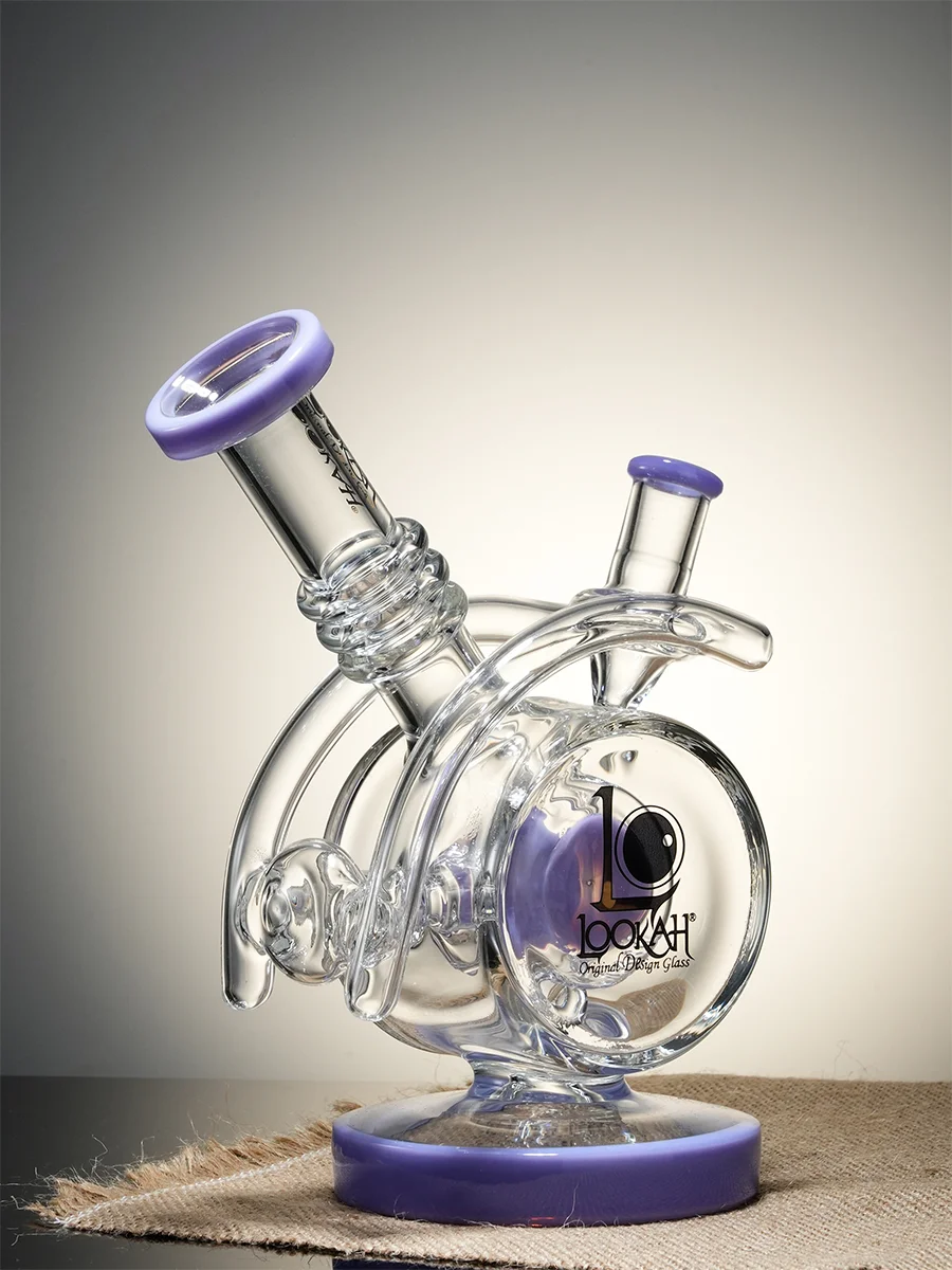 Purple 8&quot; Cute Mini Dab Rig