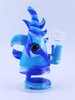 Rhinoceros Silicone Bong Blue Rhinoceros Silicone Bong Blue