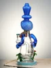9.5&quot; Cute Garden Snowman Dab Rig blue4