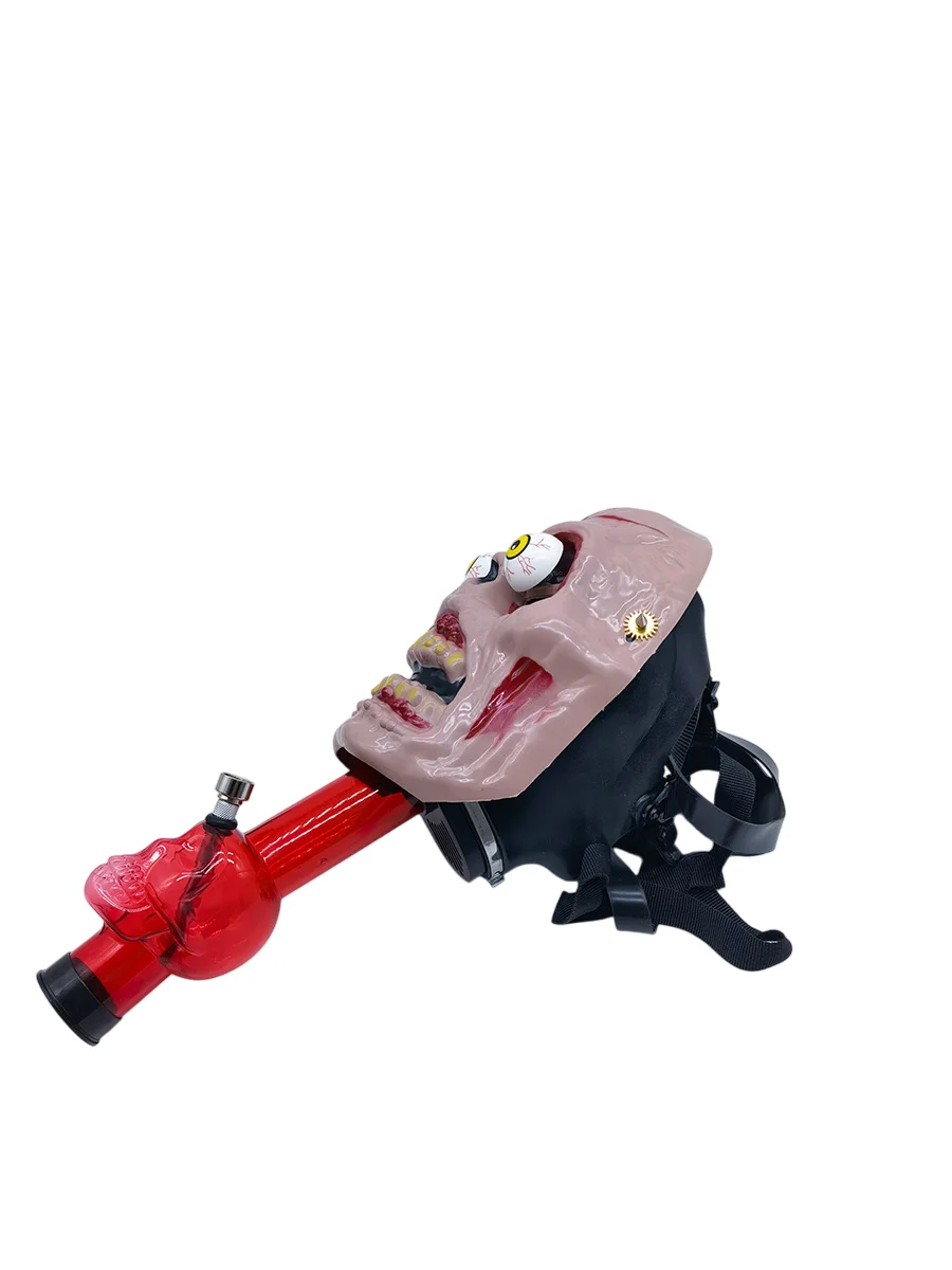 halloween-zombie-face-gas-mask-bong3