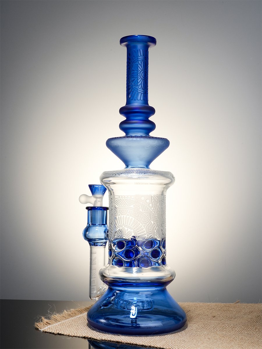 12.5" Vintage Tattoo Beaker Water Pipe4 12.5" Vintage Tattoo Beaker Water Pipe4