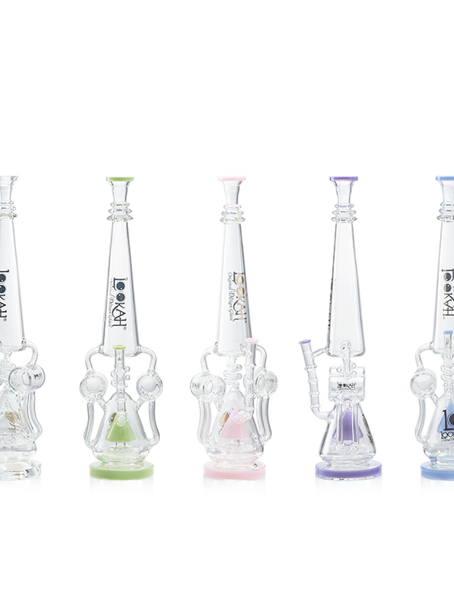 Recycler Percolator Glass Bong - 1 Recycler Percolator Glass Bong - 1