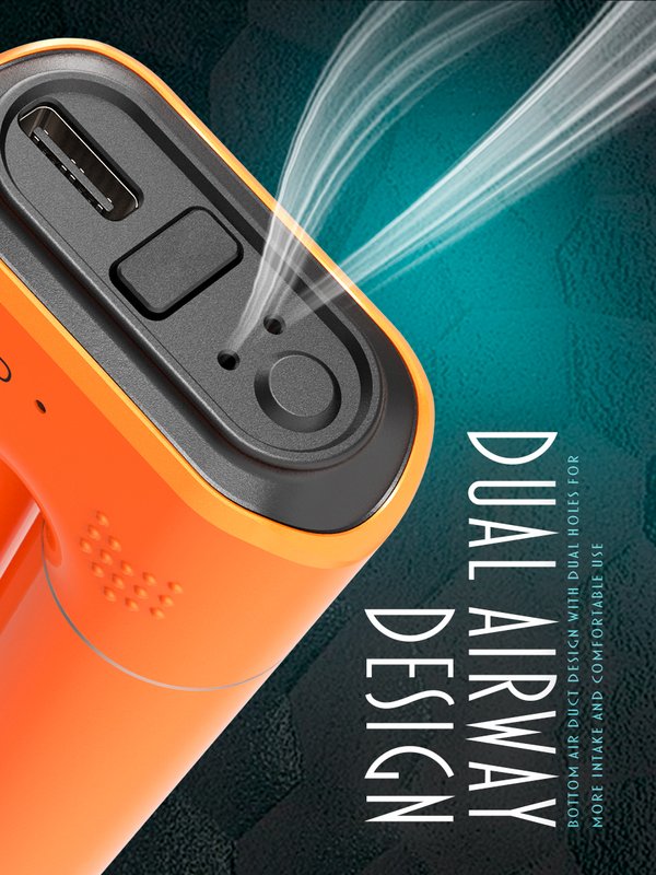 Discreet Cart Battery, Color: Orange