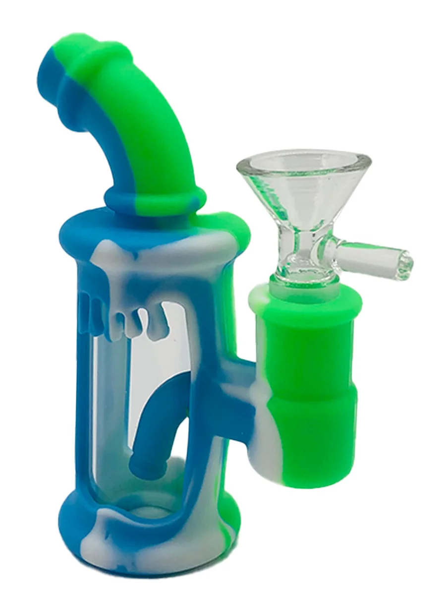 Miniature Silicone Bong Miniature Silicone Bong