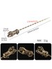 Brass Cigar Pin & Draw Tool, Attribute: Tiger Brass Cigar Pin & Draw Tool, Attribute: Tiger