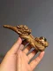 Rosewood Dragon Spitting Pearls Pipe, Type: Golden Nanmu