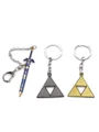 Zelda Master Sword with 2PCS Triforce Keychain Dab Tools