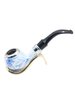 Blue and White Porcelain Resin Wood Pipe
