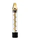 3 in 1 Twisty Glass Blunt Pipe, Color: Gold