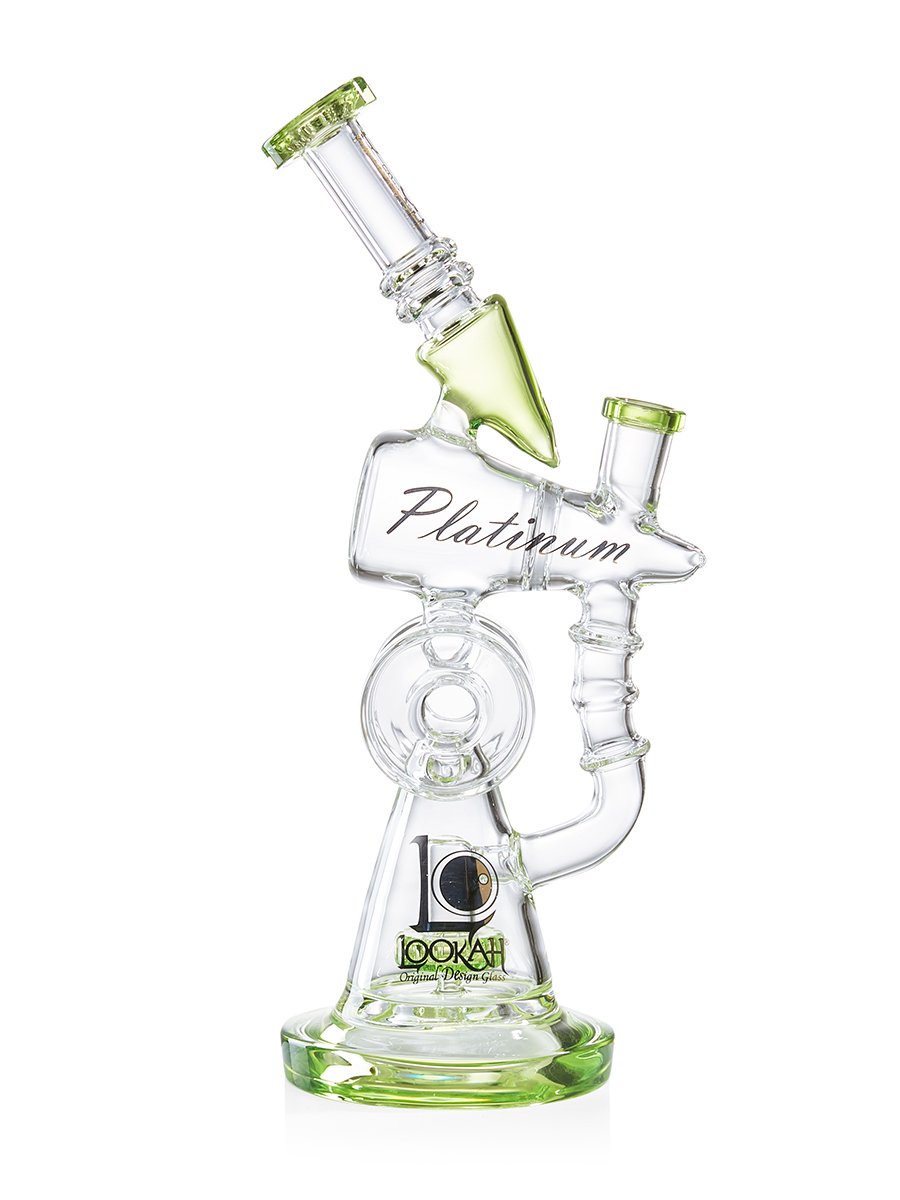 romantic cute arrow of love bong clear green romantic cute arrow of love bong clear green