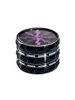4 Piece Black Aluminum Alloy Herb Grinder
