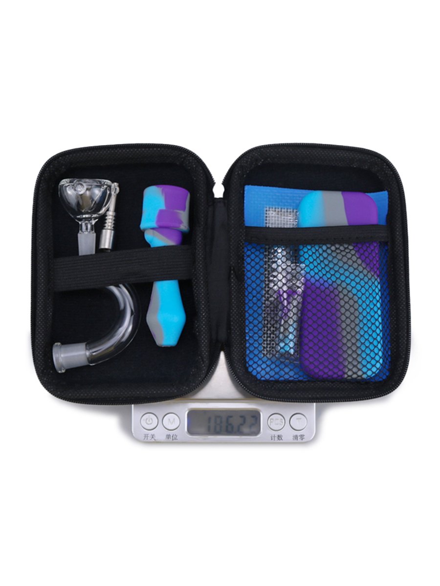purple and blue Multifunctional  Dab Tool Kit purple and blue Multifunctional  Dab Tool Kit