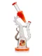 Cool Dragon Weird Glass Bong — Orange