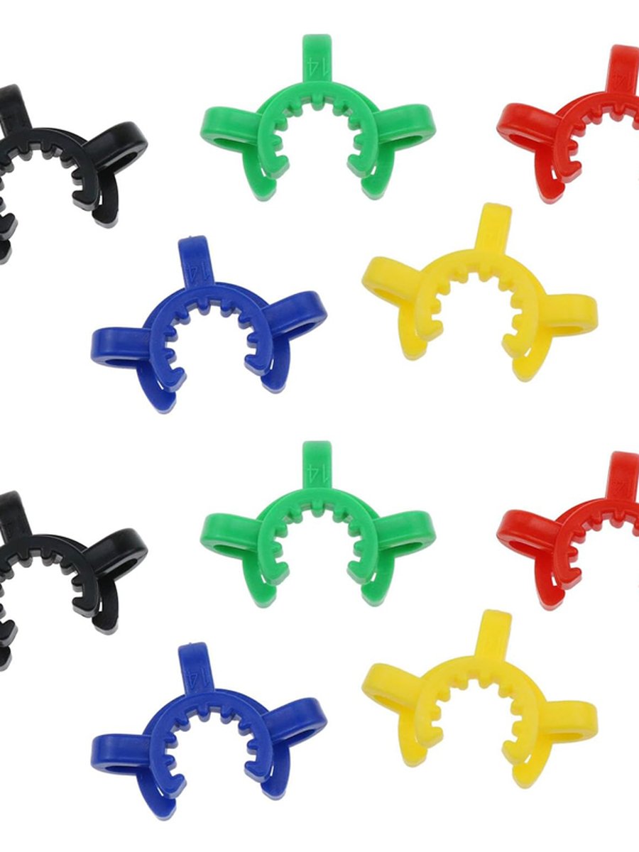 10pcs Plastic Keck Joint Clip for Bong 10pcs Plastic Keck Joint Clip for Bong