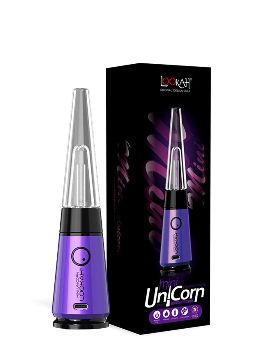 LOOKAH Unicorn Mini Electric Dab Rig Purple