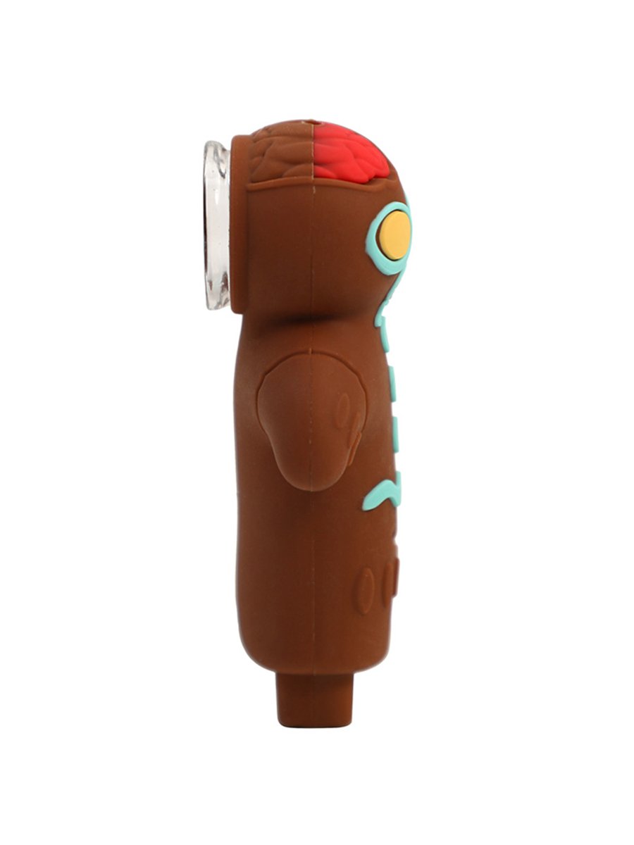 Gingerbread Man Silicone Pipe Gingerbread Man Silicone Pipe