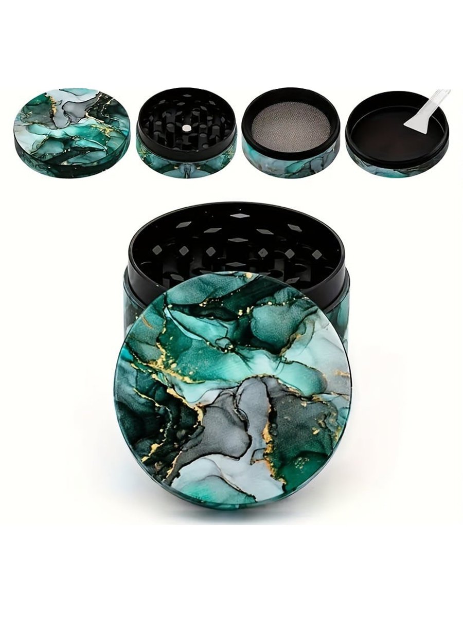 Zinc Alloy Spray Painted Herb Grinder Zinc Alloy Spray Painted Herb Grinder