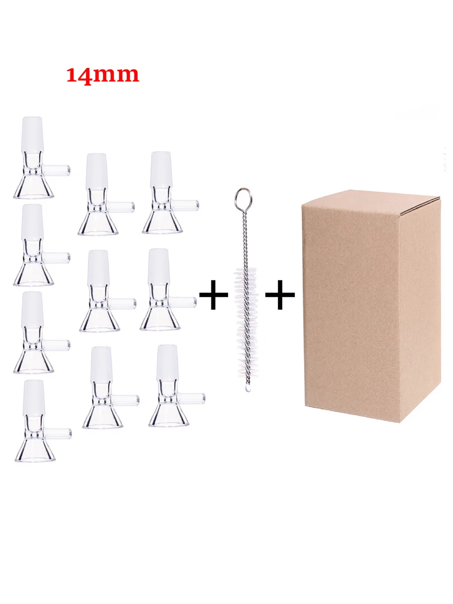 19MM Glass Bowl & Brush Set Combo, Size: 19mm, 2 image 19MM Glass Bowl & Brush Set Combo, Size: 19mm, 2 image