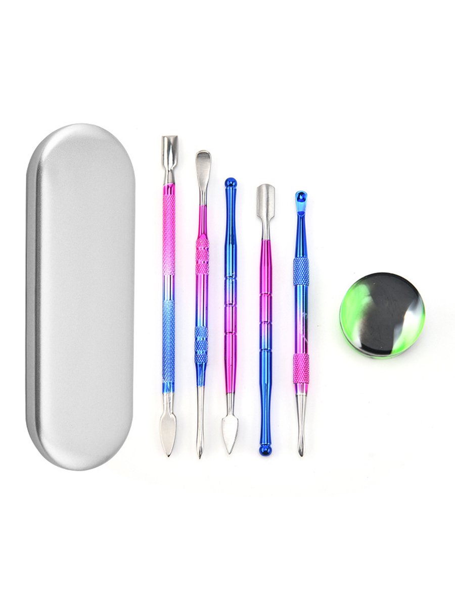 Blue 6PCS Dab Tool Kit