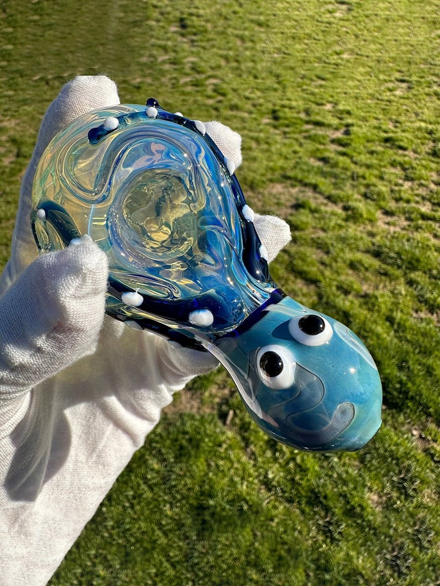 Turtle Glass Pipe