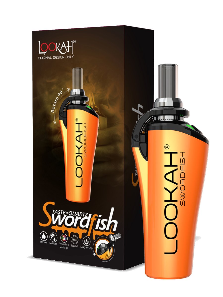 LOOKAH Swordfish Cool Affordable Wax Pen, Color: Black, 6 image