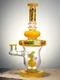 Lookah Bong 11" Cute Candy Stick Glass Water Pipe, Colors: Yellow